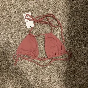 White Fox Swim Bikini Top